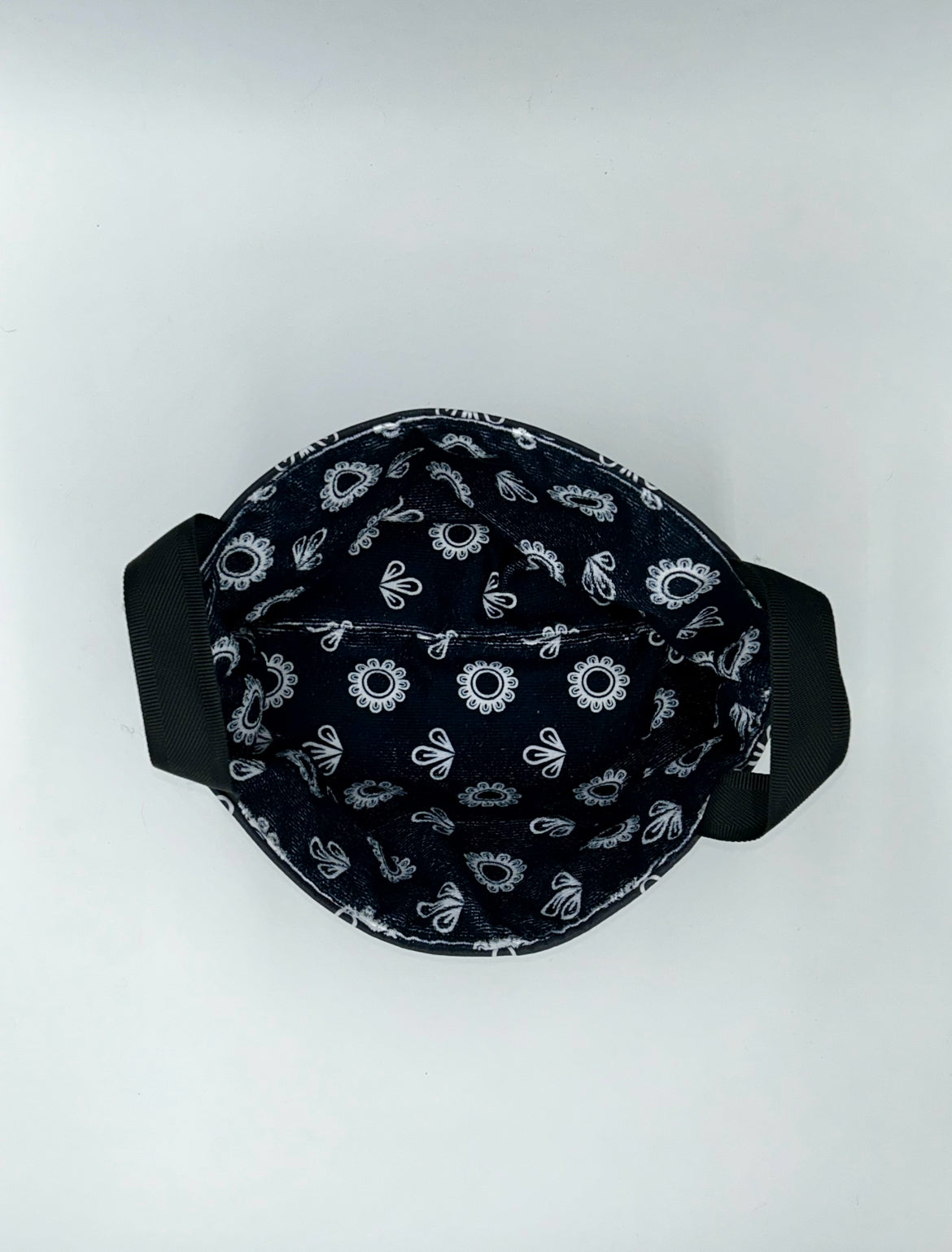 Black Flower Basket